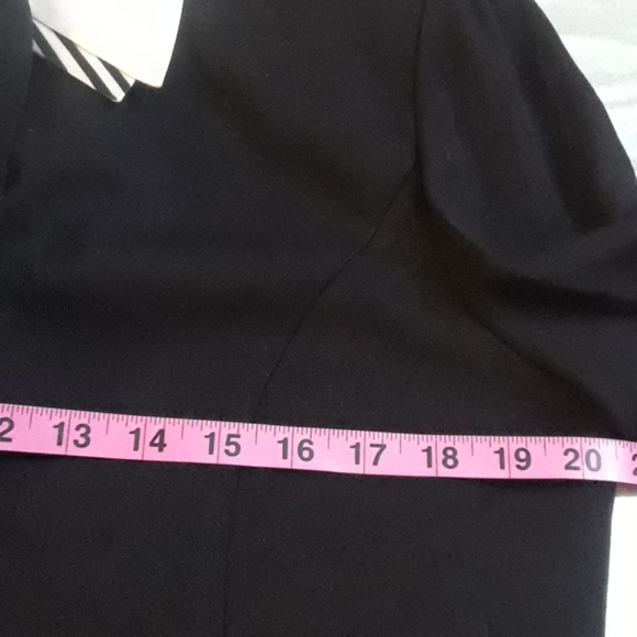 Striking Black Blazer with Embellishments, size 10 - Picture 6 of 6